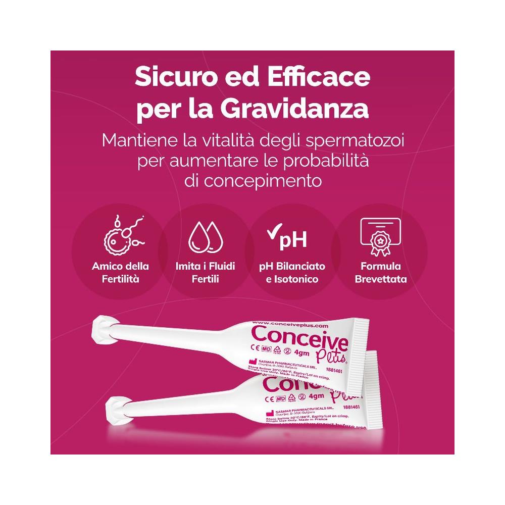 Confezione Maxi di Lubrificanti per la Fertilità Combinati - Lubrificante Compatibile con la Fertilità, 1 Tubo da 75 ml e 2 Confezioni da 8 Applicatori - Foto 4
