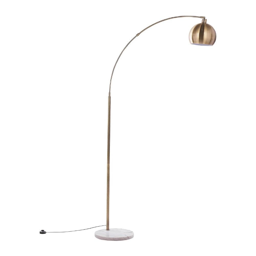 Lampada da Terra in Metallo e Ottone Altezza 210 cm - Foto 1