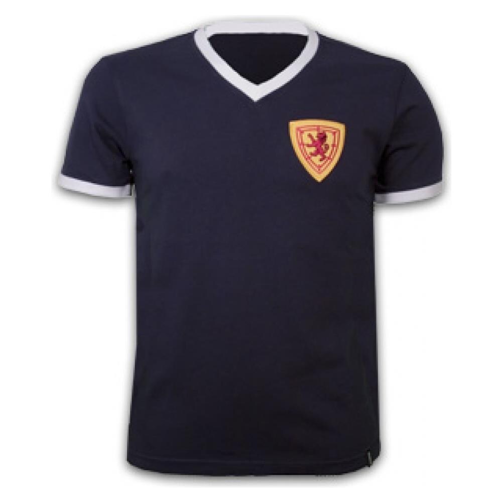 Scotland 1960's Short Sleeve Retro Shirt 100% Cotton - S Adulto - Foto 1