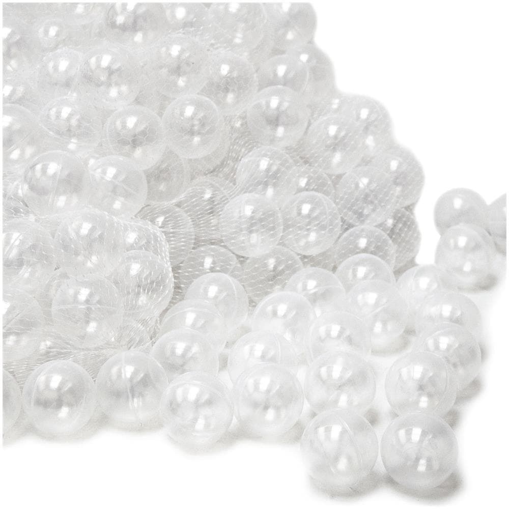 Set Di 50 Palline 5,5cm Per Riempire Piscine Giocattolo Trasparente - Foto 1