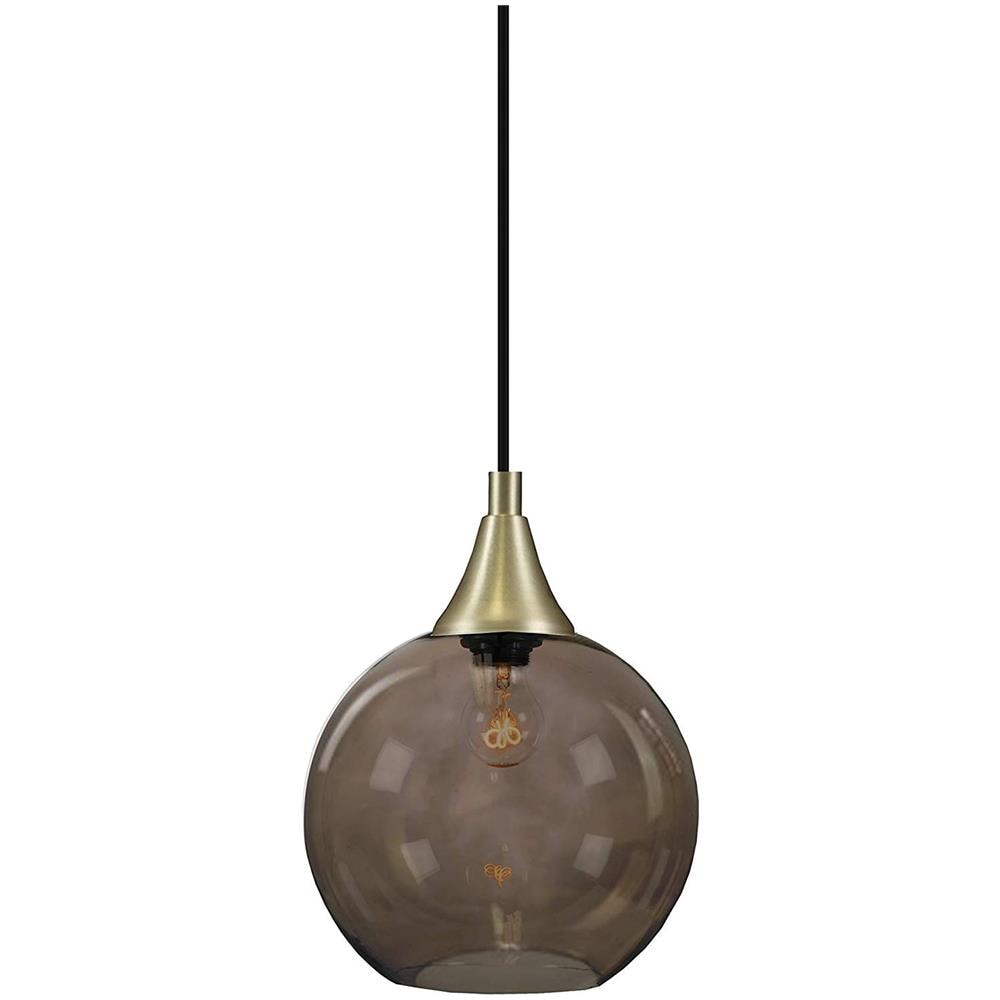 Lampada Sospensione Mini Bowl Colore Marrone - Foto 1