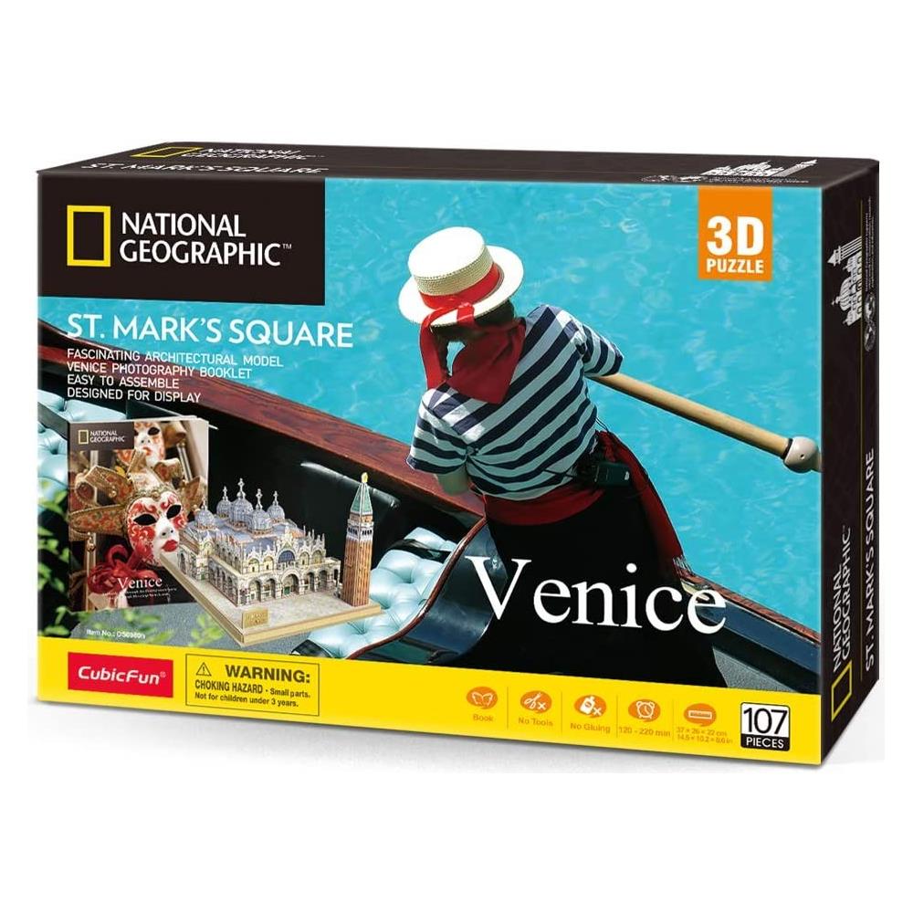 Puzzle 3d National Geographic: St. Mark‘s Sqquare - Foto 2