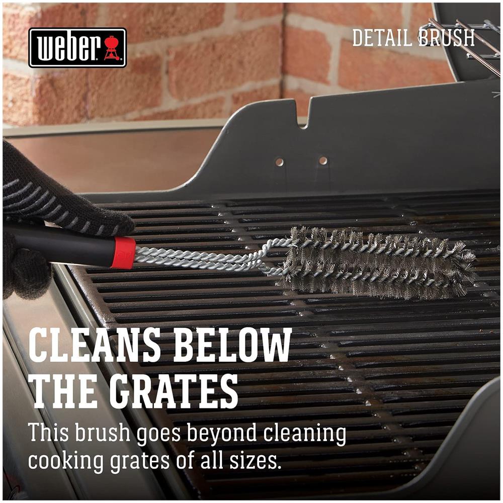 Spazzola per Griglie Pulizia Dettagliata - 45 cm - Foto 2