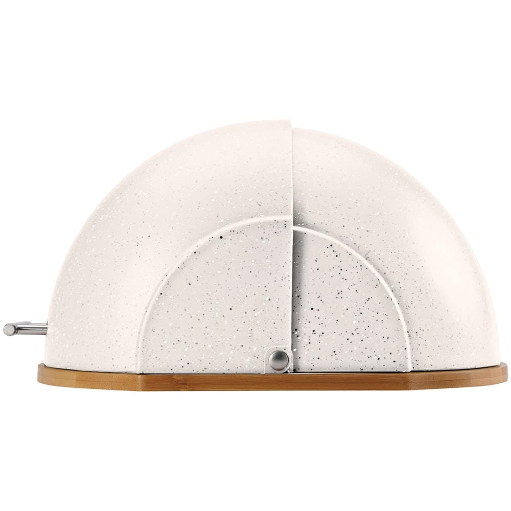 Mr-1678-br Portapane, Coperchio Scorrevole, Design Moderno, Bread Box Beige - Foto 6