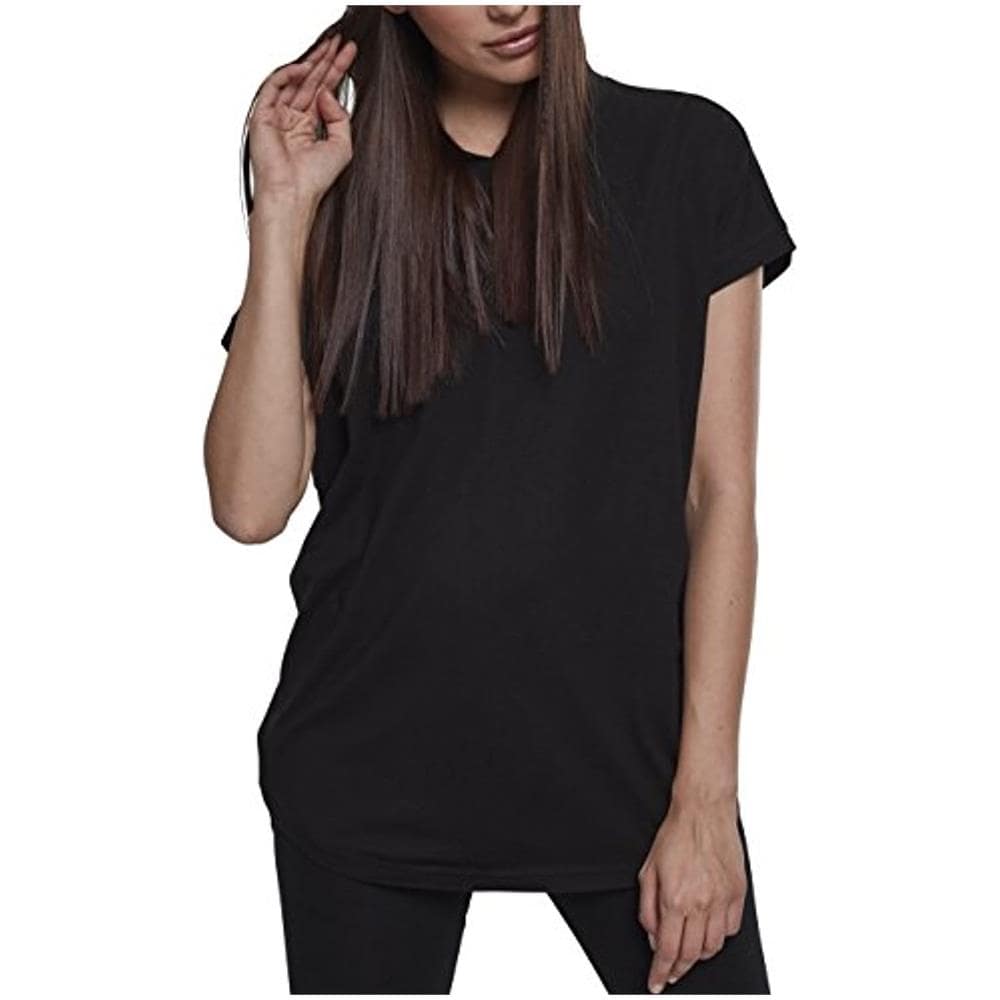 Ladies Sleeveless Jersey Hoody T-shirt, Nero, L Donna - Foto 1