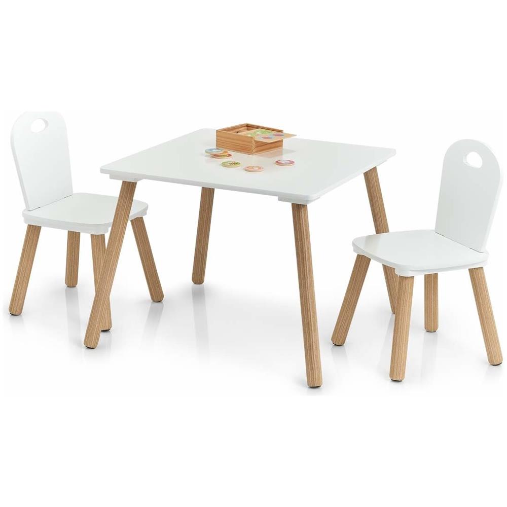 Set Di Mobili Per Bambini Scandi, 2 Sedie + Tavolo, Mobili Per Bambini Zeller - Foto 2
