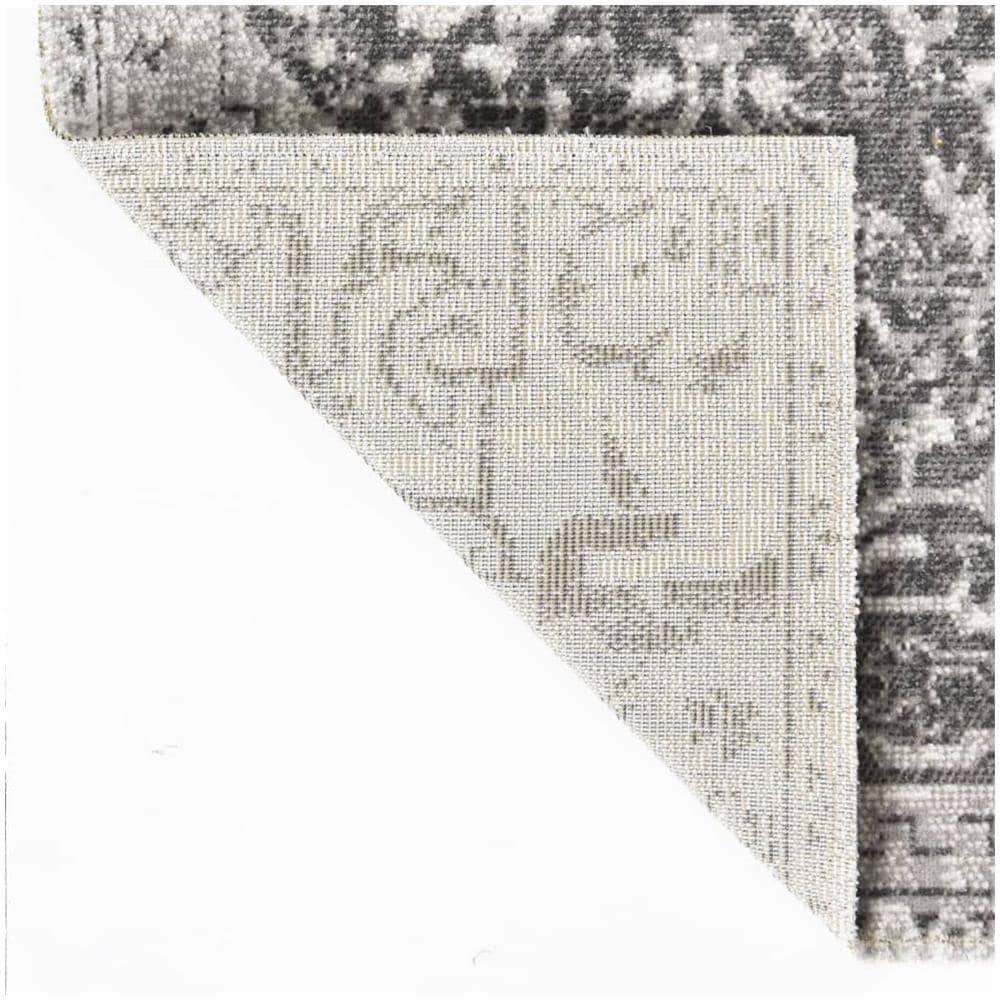 Tappeto Da Esterni A Tessitura Piatta 80x250 Cm Grigio Chiaro - Foto 3