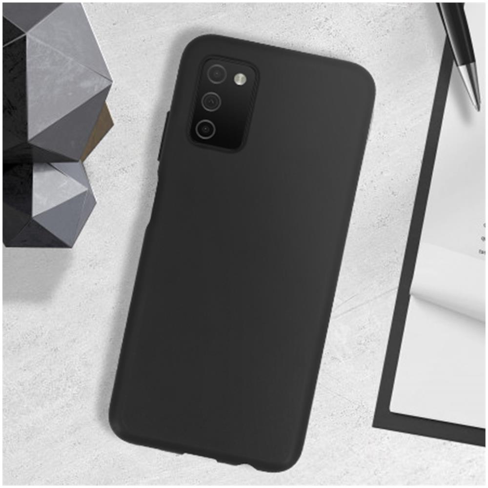 Cover Per Samsung Galaxy A03s React Compatibile Ricarica Wireless Nera - Foto 5