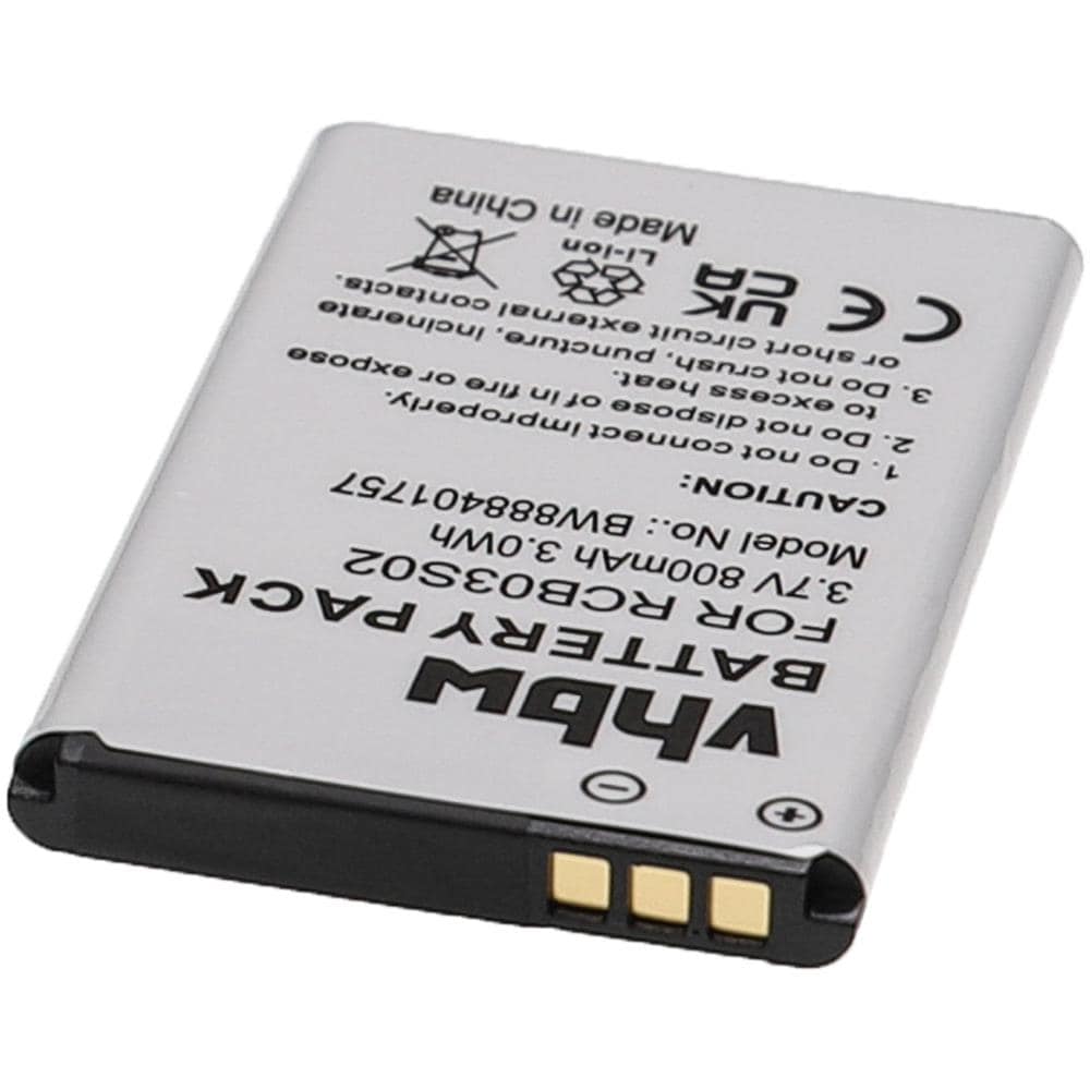 Batteria Sostituisce Swisstone Rcb03s02 Per Smartphone Cellulare Per Anziani (800mah, 3,7v, Li-ion) - Foto 2