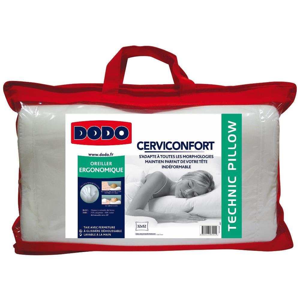 Guanciale Dodo Perfect Position - Perfetto Sostegno Della Testa - Indeformabile - 35x52 Cm - Foto 2
