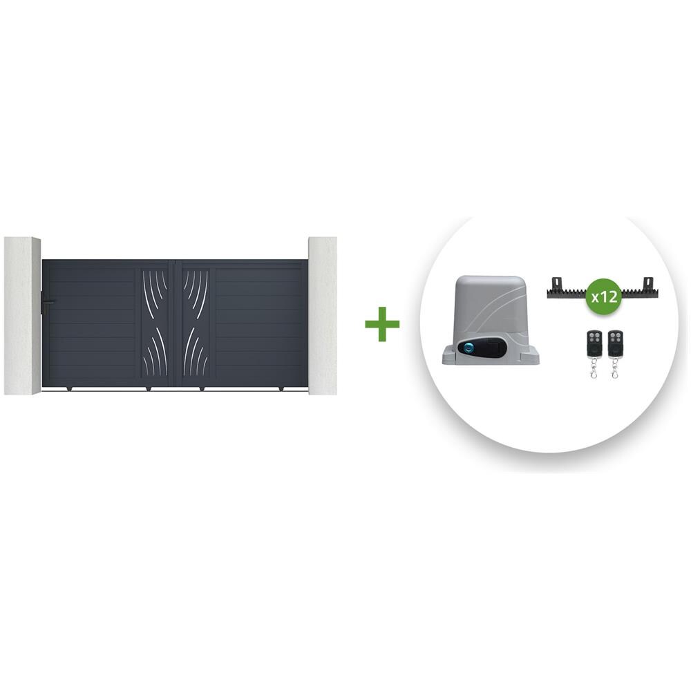 Pacchetto Cancello Scorrevole Elettrico 3,5m Veeta 350c140 + Ranger C300 - Foto 1