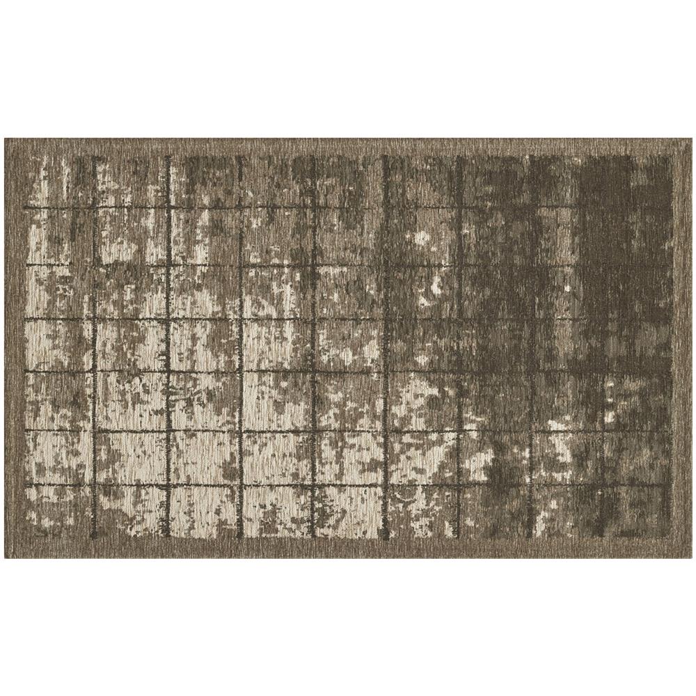Tappeto Velour Antiscivolo Da Camera E Salotto Disegno Urano Fango By Suardi 65x110 cm(Set 2 tappeti) Fango - Foto 1