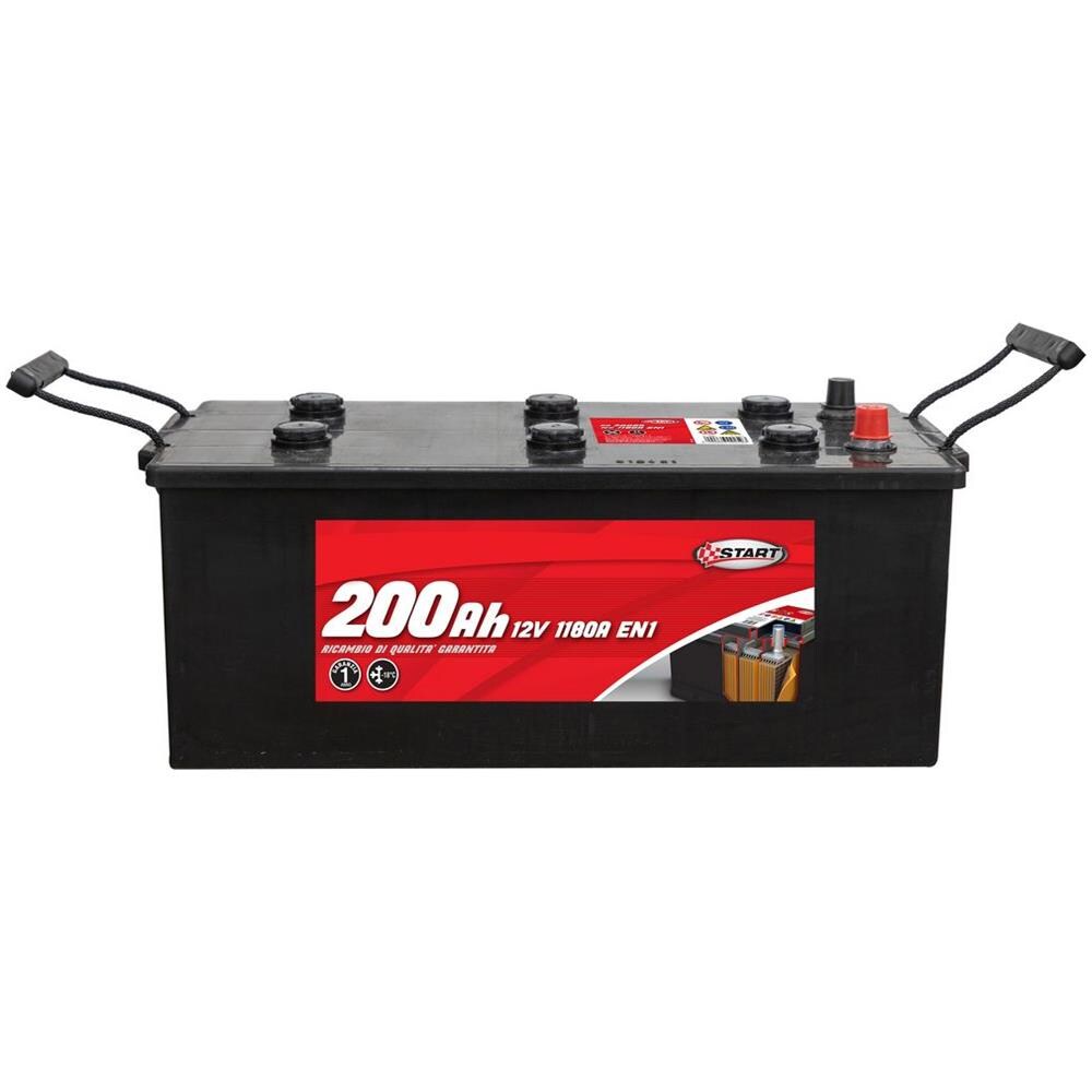 Batteria Per Autocarro E Trattori 200ah 12v 1050a Polo Positivo Sinistro - Foto 2