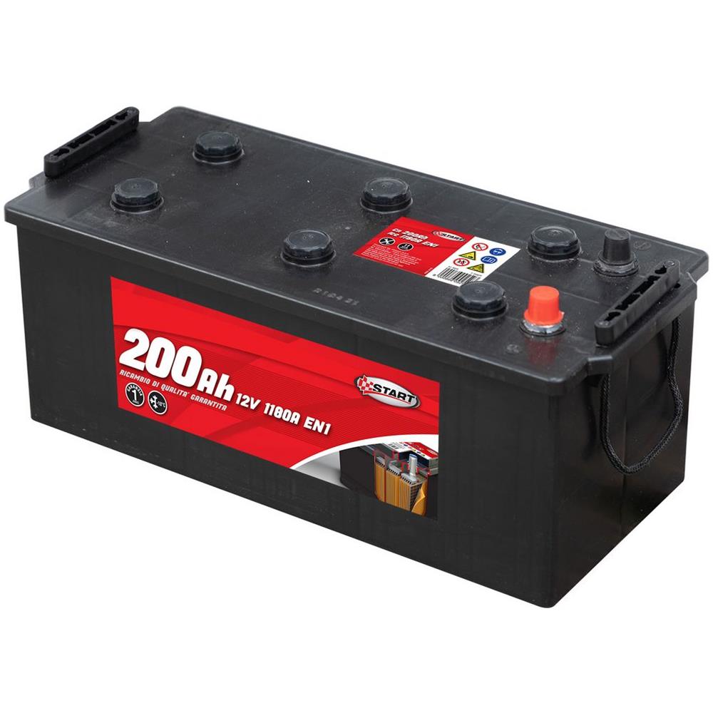 Batteria Per Autocarro E Trattori 200ah 12v 1050a Polo Positivo Sinistro - Foto 3