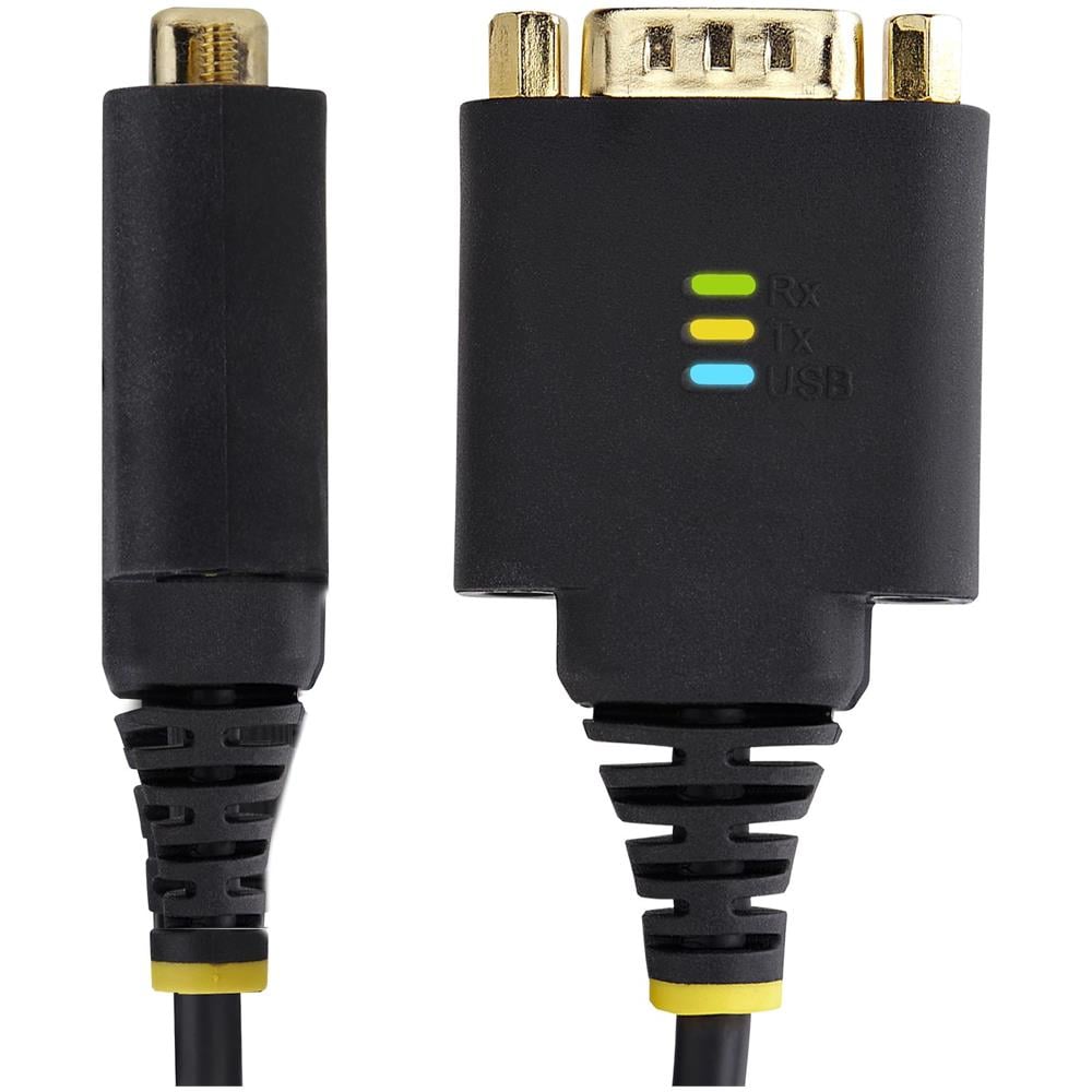 Cavo Adattatore USB a Seriale da 30 cm, Convertitore da USB-A a DB9 RS232 COM Retention con Dadi e Viti Intercambiabili, FTDI IC /ESD, Win /macOS /Linux - Foto 2