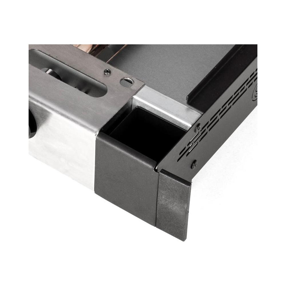 Griglia a Gas Happy Garden SO-SOL200 2 Bruciatori Potenza 4,25 kW Colore Nero - Foto 6