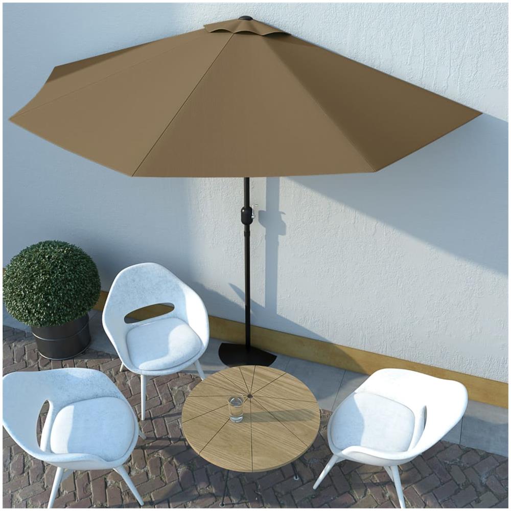Ombrellone da Balcone Palo in Alluminio Talpa 300x150 cm - Foto 1