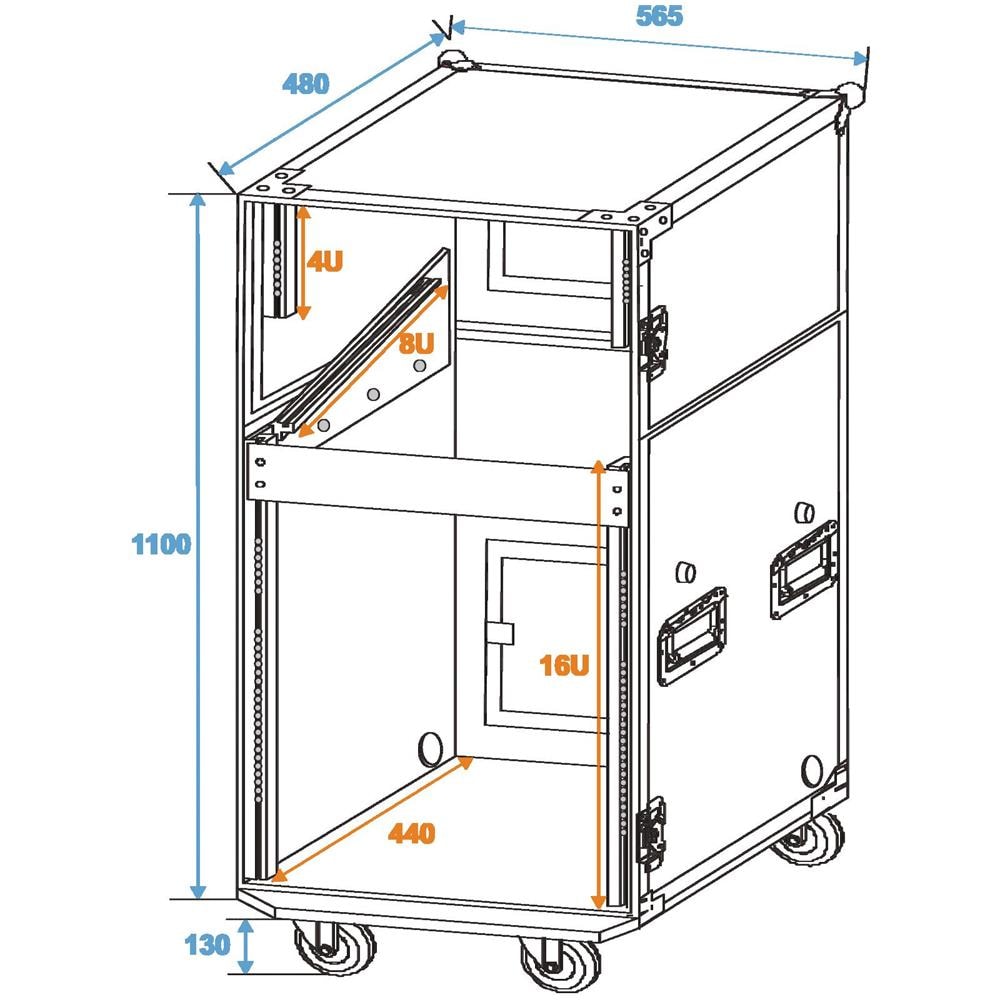 Special Stage Case Pro With Wheels - Foto 3
