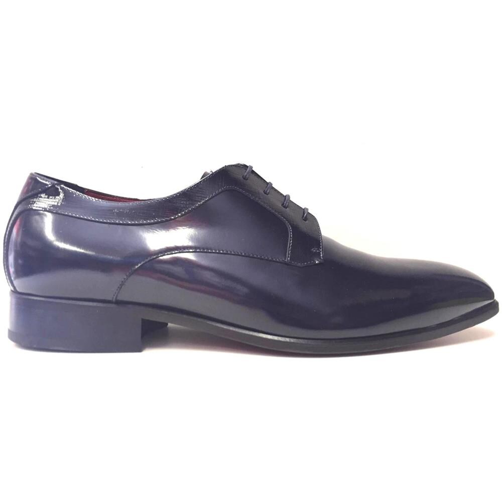 scarpe blu cerimonia uomo