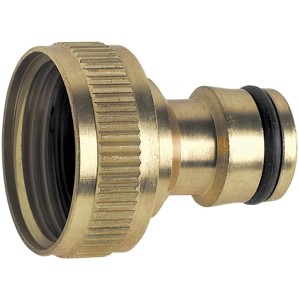 Realizzato In Ottone Hozelock Supporta Connettore Rubinetto Filettato Femmina di Diametro 1 - Foto 1