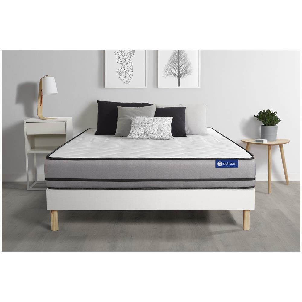 Kit Rete E Materasso Matrimoniale Actilatex Night 180x210cm - Spessore : 20cm - Lattice E Memory Foam- Molto Rigido - Foto 2