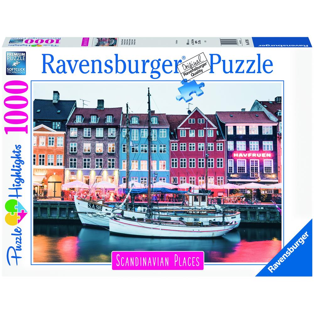 Puzzle 1000 Copenhagen - Foto 2