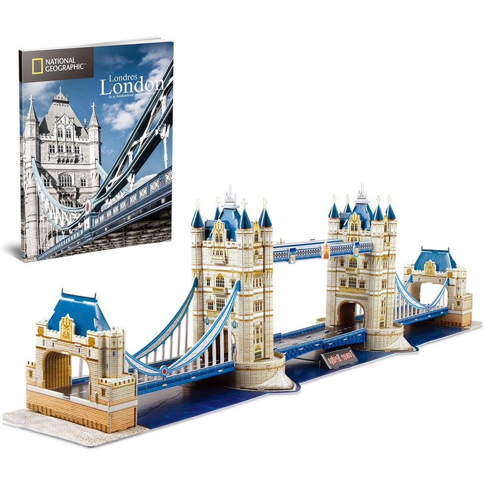 Puzzle 3d National Geographic: Tower Bridge - Foto 1