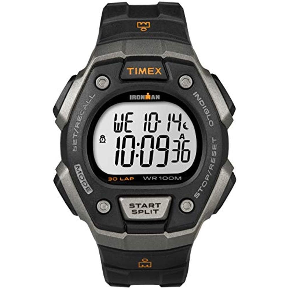 T5k821 Orologio Da Polso, Quadrante Digitale Unisex, Cinturino In Resina, Nero / grigio - Foto 1