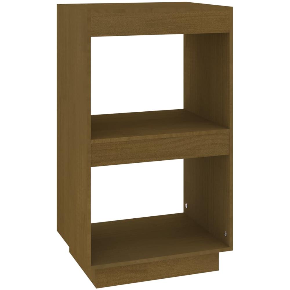Libreria Marrone Miele 40x35x71 Cm In Legno Massello Di Pino - Foto 2