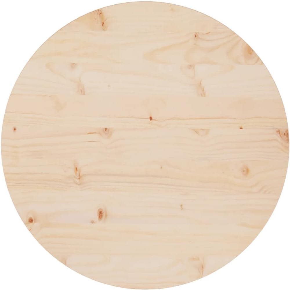 Piano Tavolo 60x2,5 Cm In Legno Massello Di Pino - Foto 1