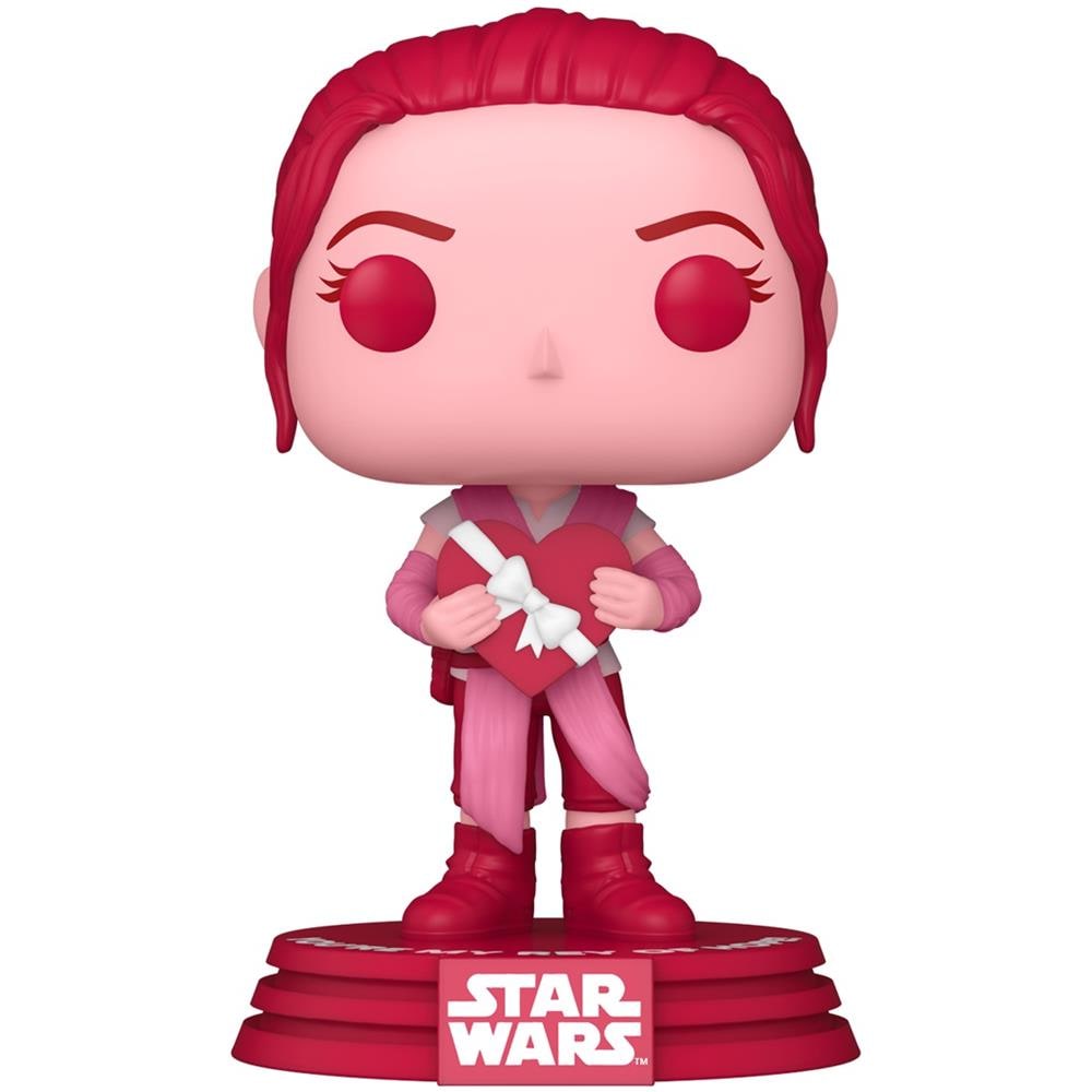 Star Wars Pop! Valentines S3 Rey Vinyl Figure 9 Cm - Foto 2