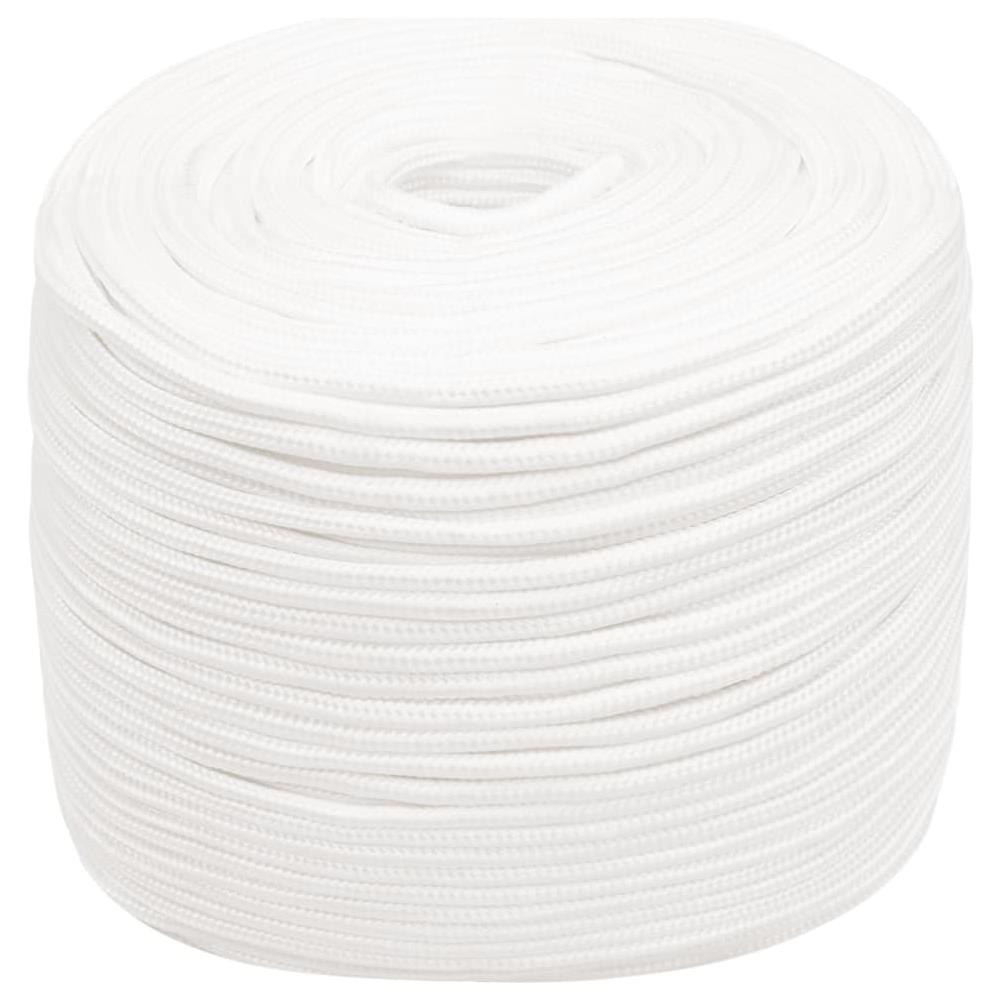 Corda Nautica Completamente Bianca 6 Mm 50 M In Polipropilene - Foto 2
