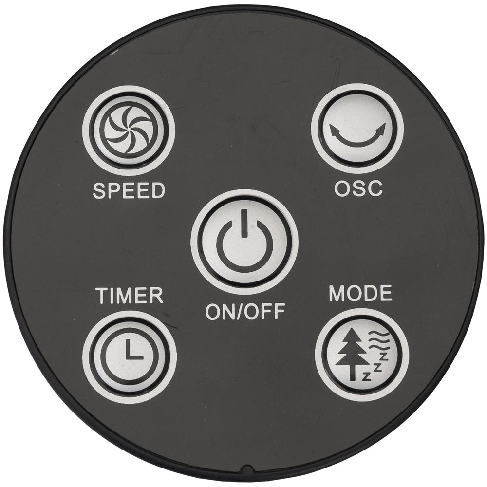 Ventilatore a colonna 80cm elettronico VC78 Colore Nero - Foto 4