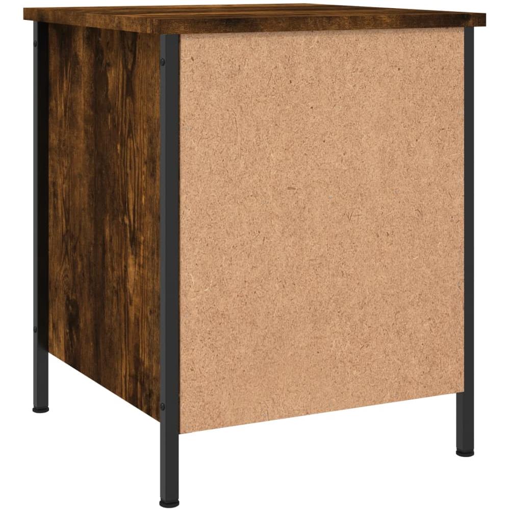 Comodino Rovere Fumo 40x42x50 Cm Legno Multistrato - Foto 7