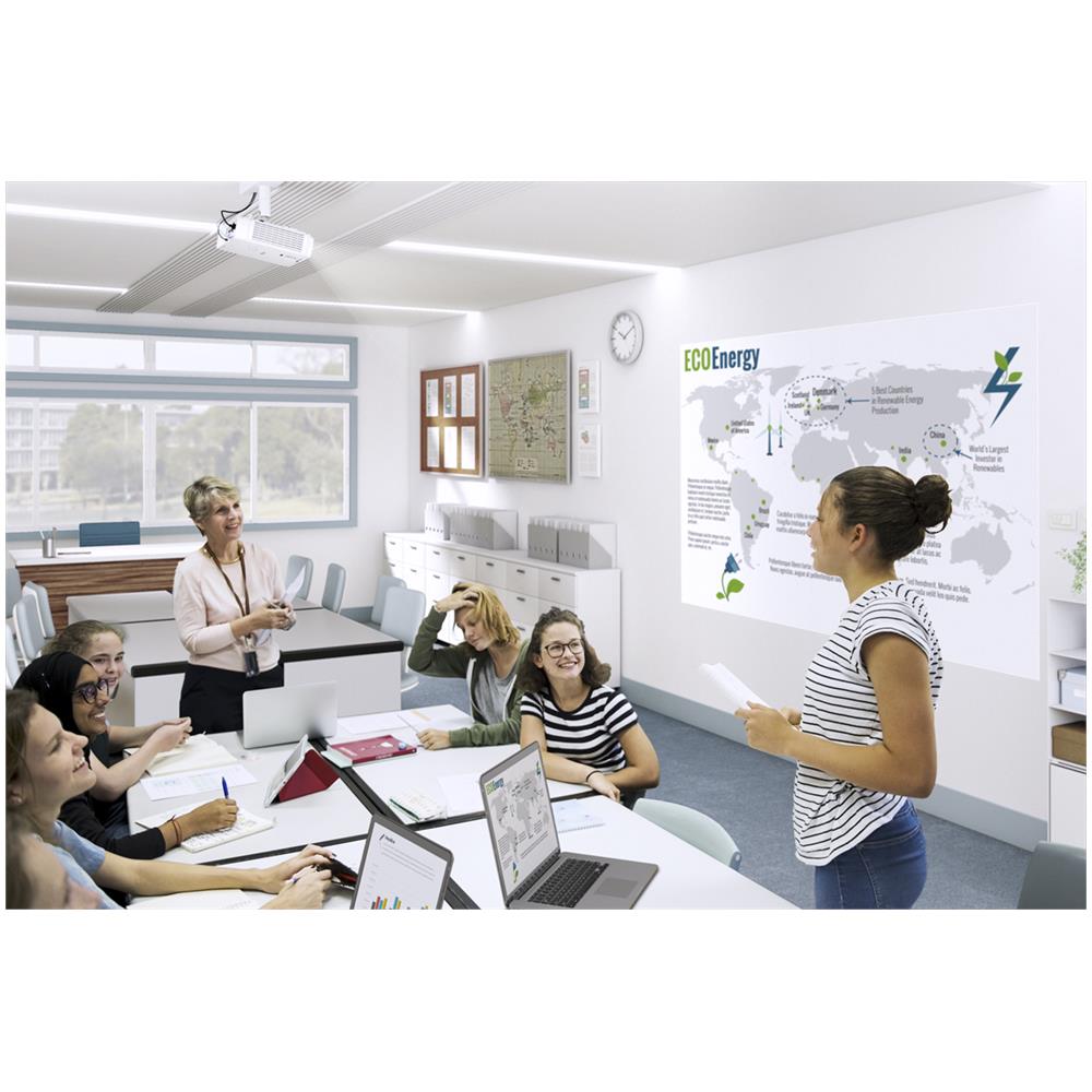 EB-L265F videoproiettore 4600 ANSI lumen 3LCD 1080p (1920x1080) Compatibilità 3D Nero - Foto 20