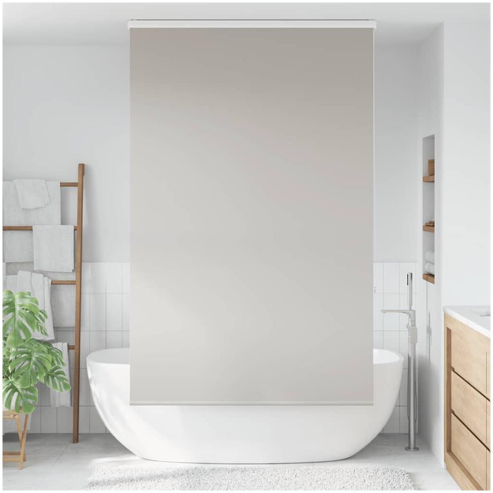 Tenda a Rullo per Doccia Cassonetto 140x240cm Larghezza Tessuto - Foto 2