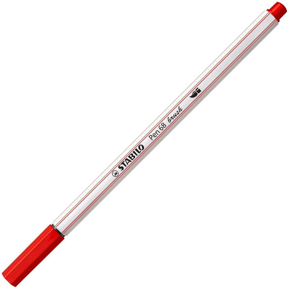 Pen 68 brush - Pennarello Premium con punta a pennello - Astuccio da 10 - con 10 colori assortiti - Foto 2