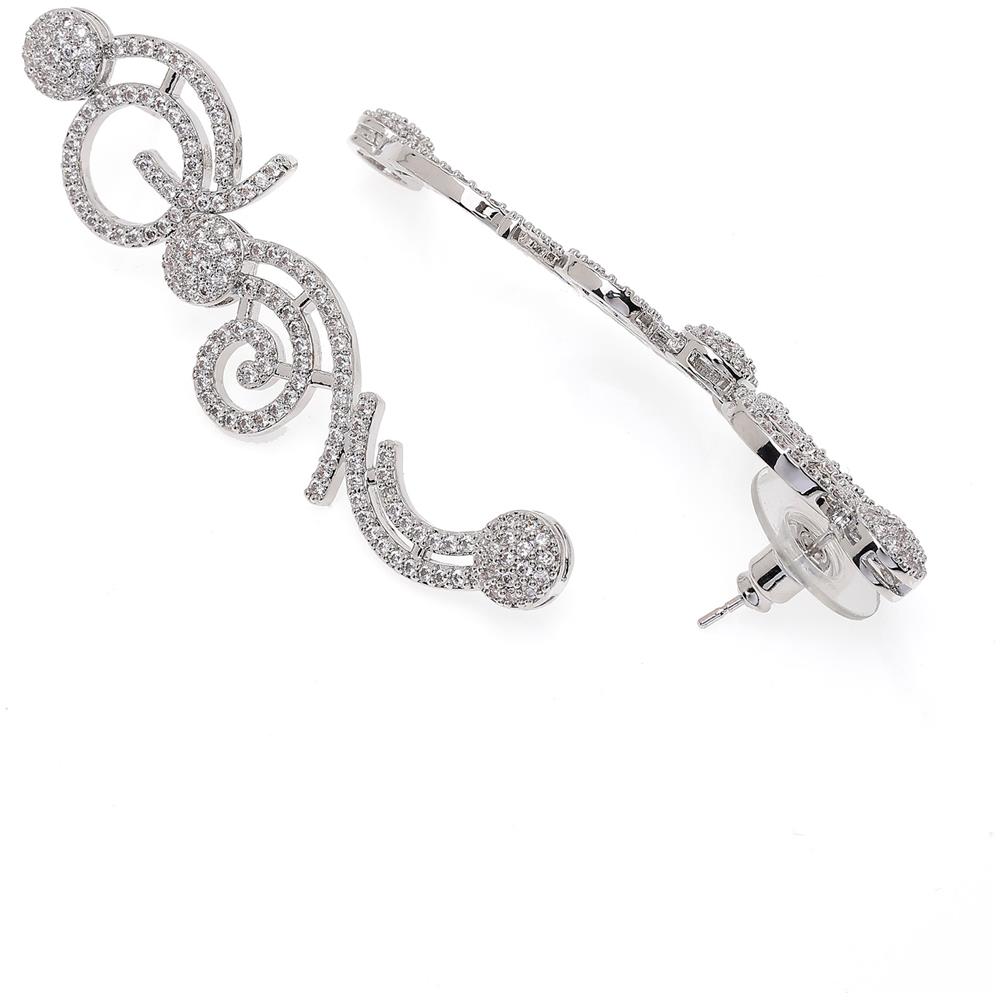 Orecchini Pendenti a Vortice di Classe - Foto 2