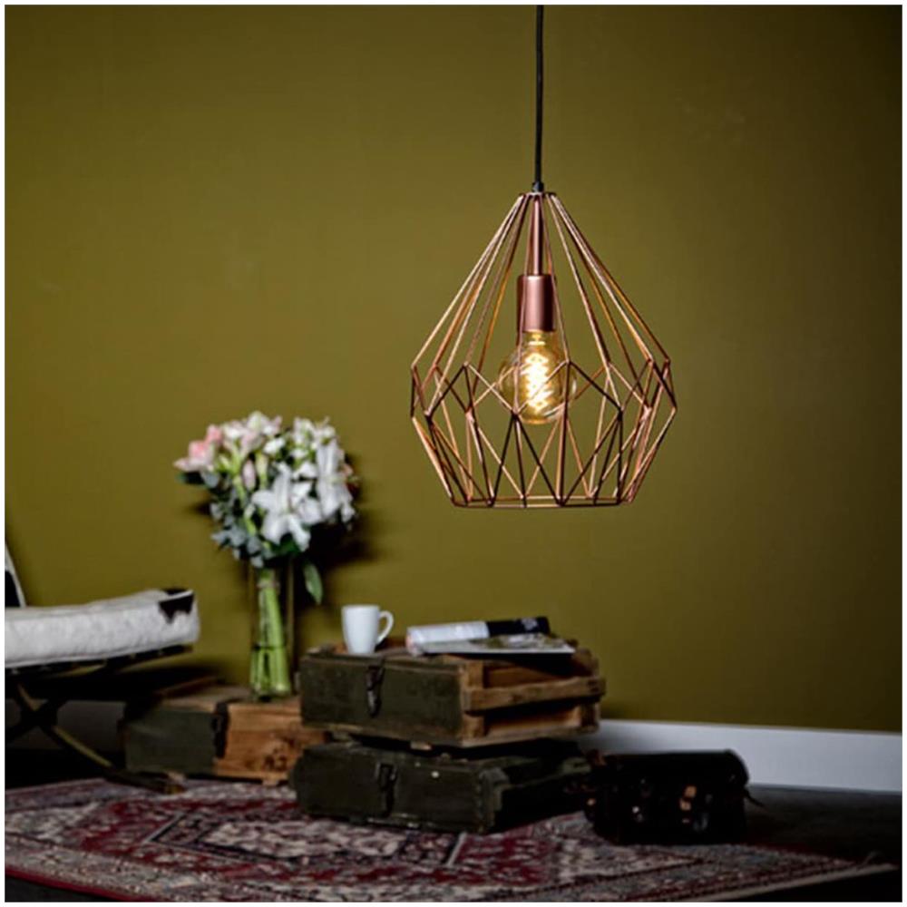 Carlton 49258 Lampada Da Soffitto Colore Rame - Foto 2