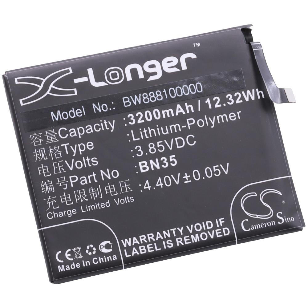 Litio-polimeri Batteria 3200mah (3.85v) Per Cellulari E Smartphone Come Xiaomi Bn35 - Foto 1