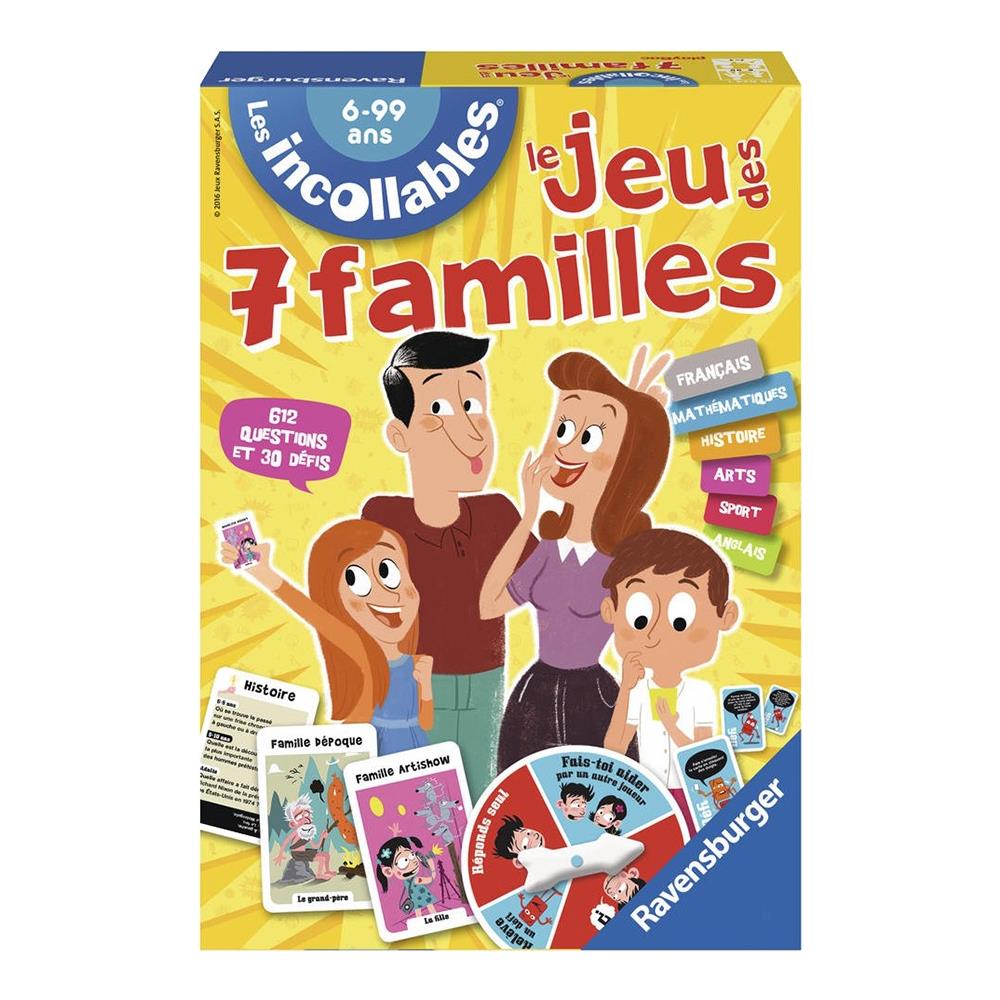 Gioco 7 famiglie Incollables - Foto 1