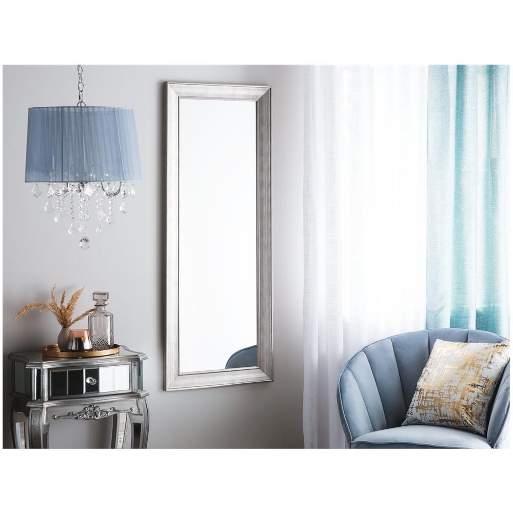Specchio Da Parete In Colore Argento 50 X 130 Cm Bubry - Foto 2