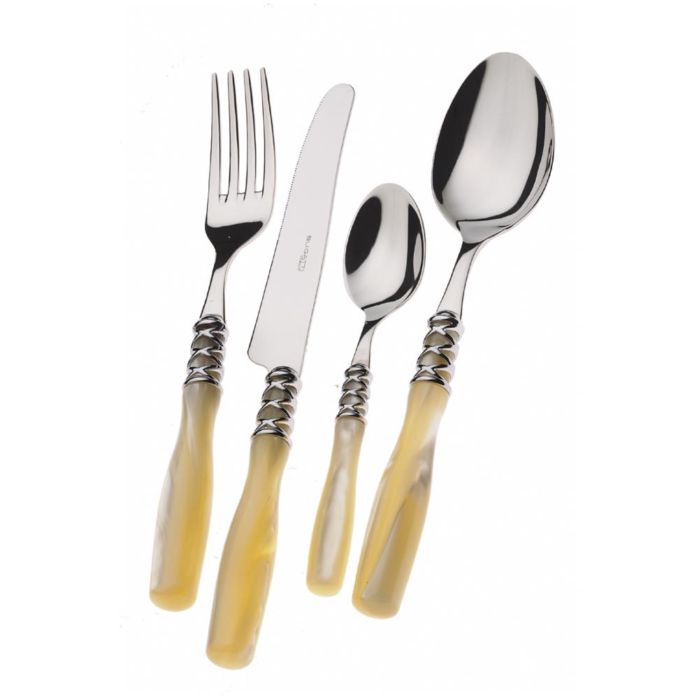 Servizio Posate 50 Pz ""arianna"" Avorio - Foto 1