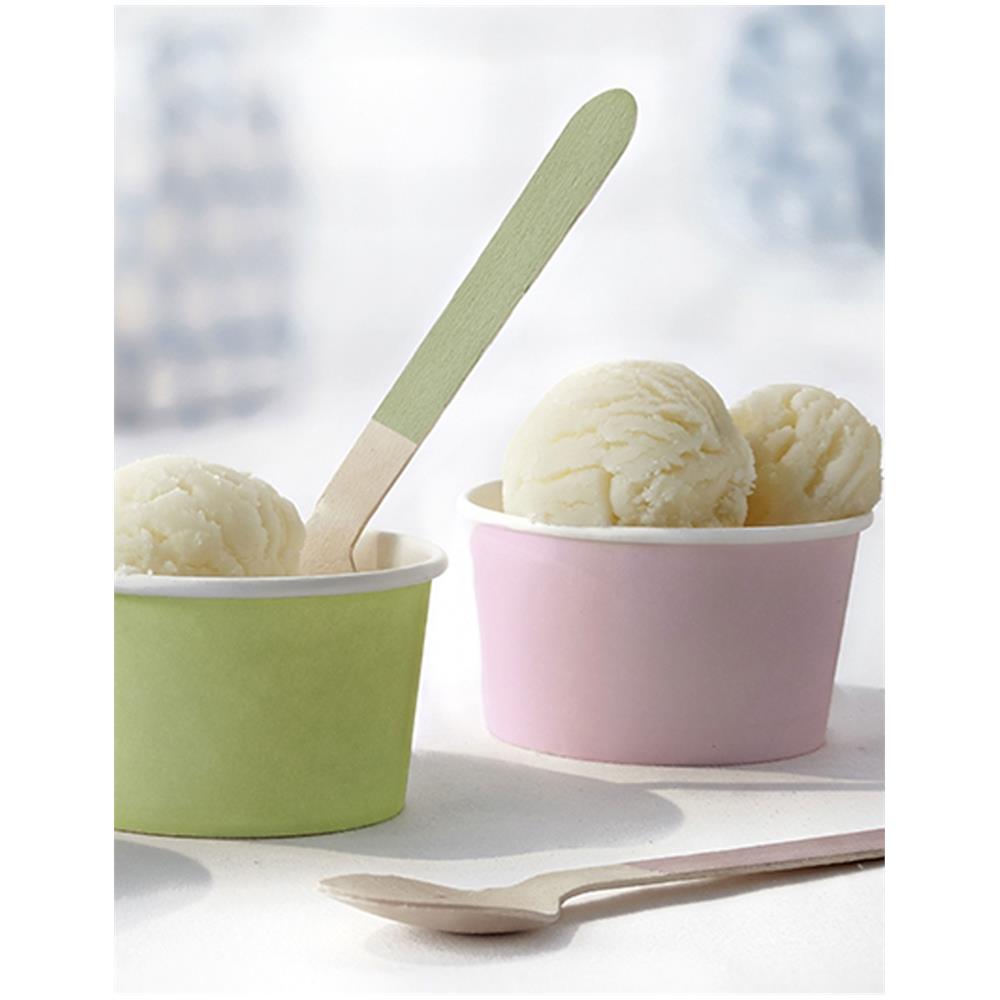 Partydeco - 18 Posate Di Legno Con Manico Color Pastello - Foto 2