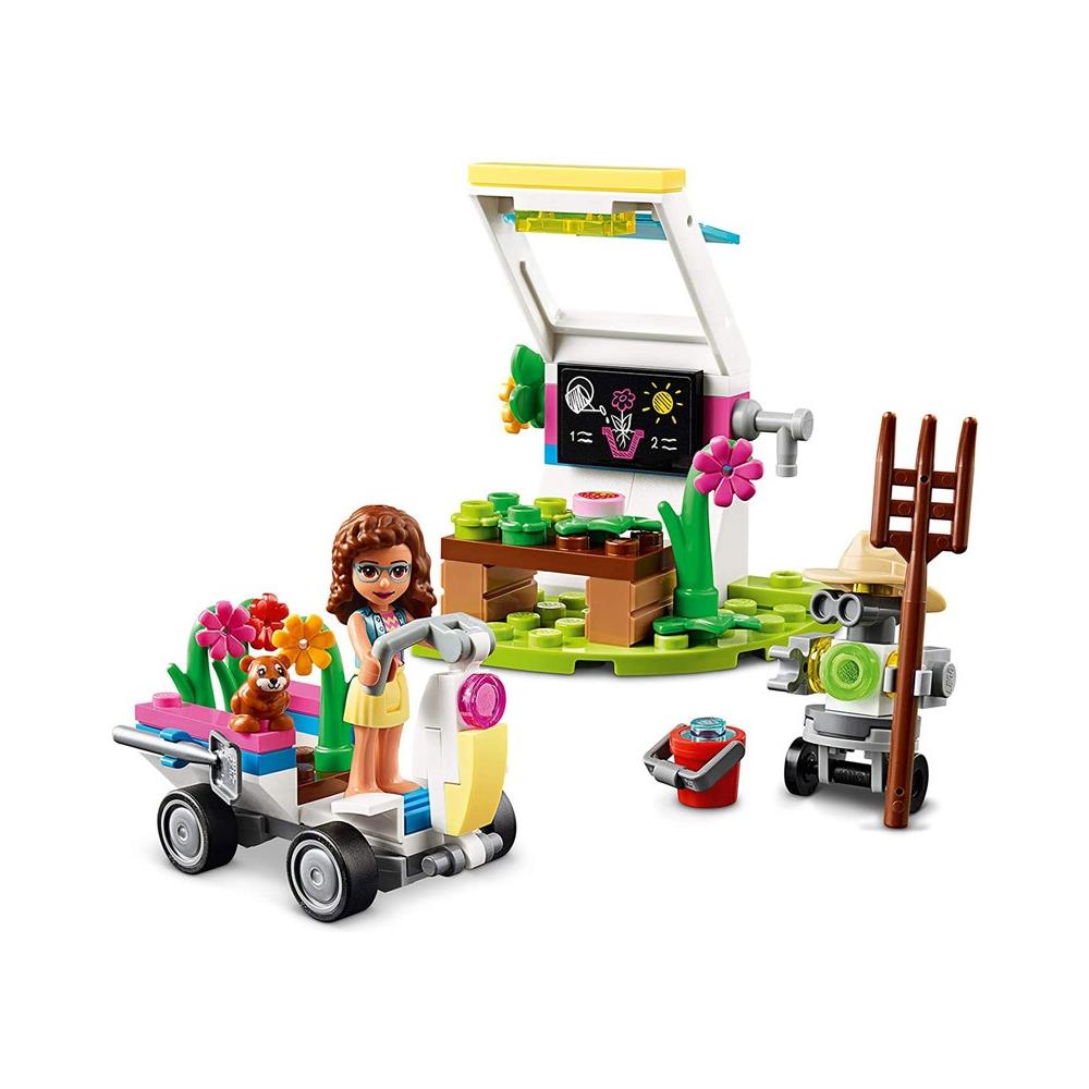 41425 - Friends - Il Giardino Dei Fiori Di Olivia - Playset Attrezzi, Robot Zobo e Veicolo - Foto 2