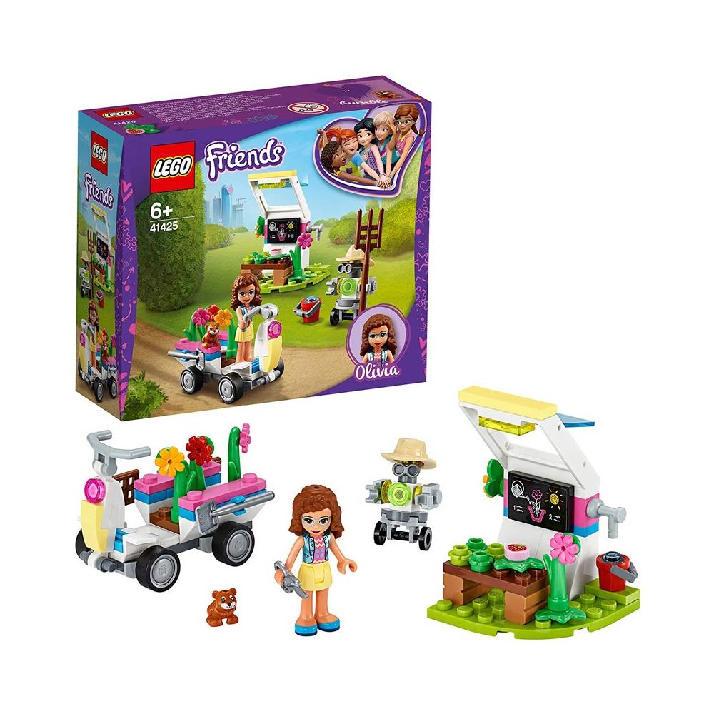 41425 - Friends - Il Giardino Dei Fiori Di Olivia - Playset Attrezzi, Robot Zobo e Veicolo - Foto 4