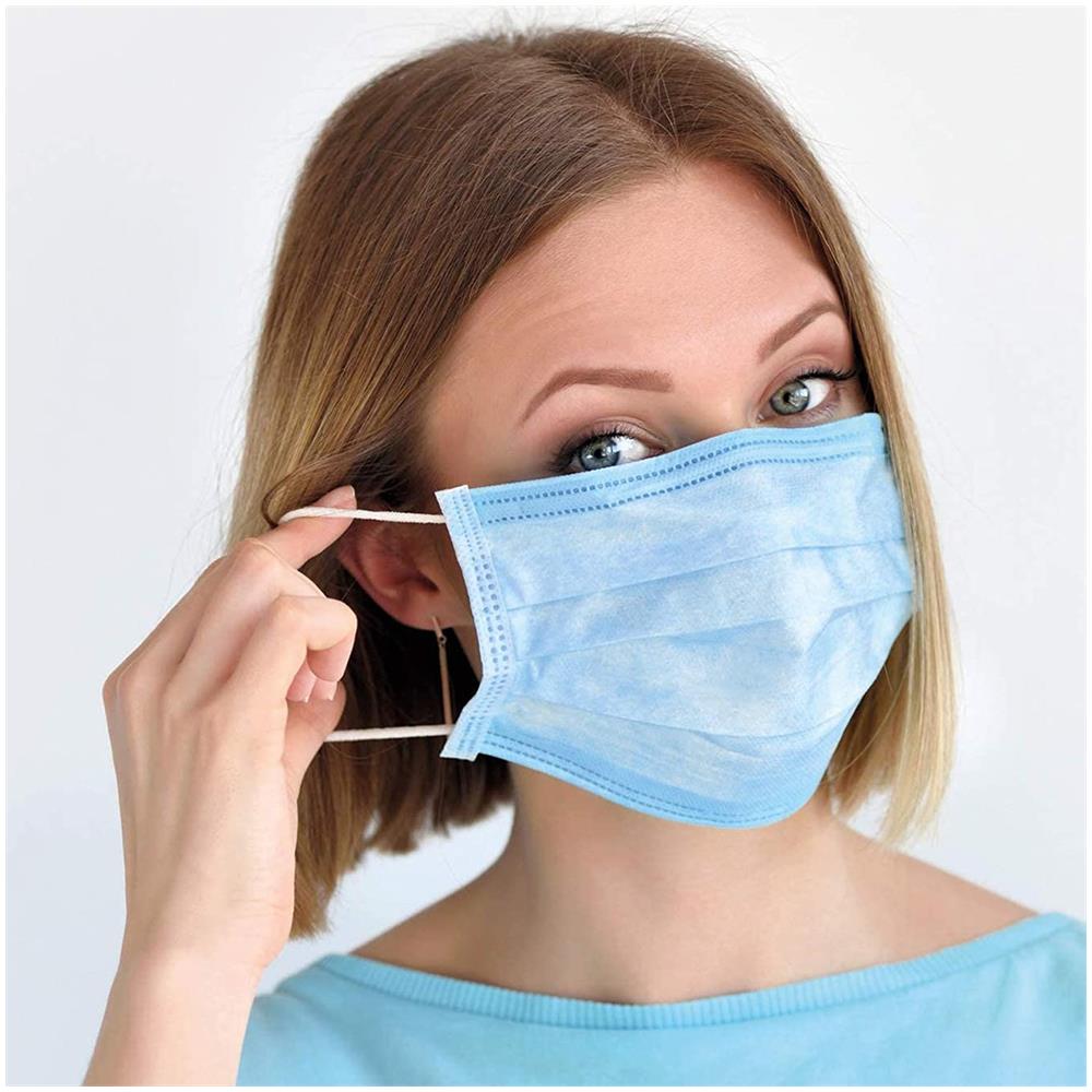 200 Mascherine Chirurgiche Certificate CE - Made in Italy - Tipo Iir Dispositivo Medico Classe 1 - 3 Strati di Tnt Filtrazione Batterica del 99% - Foto 1