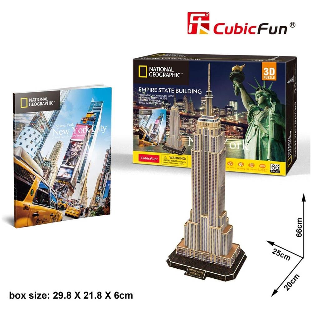 Puzzle 3d National Geographic: Empire State Bld. - Foto 1