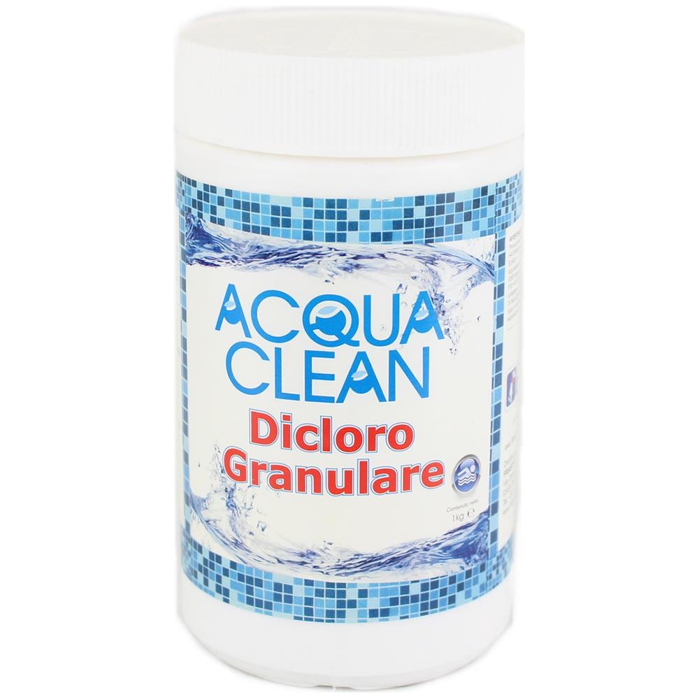 Boxlum Dicloro Granulare Acqua Clean Per Piscine Kg 1 - Foto 1
