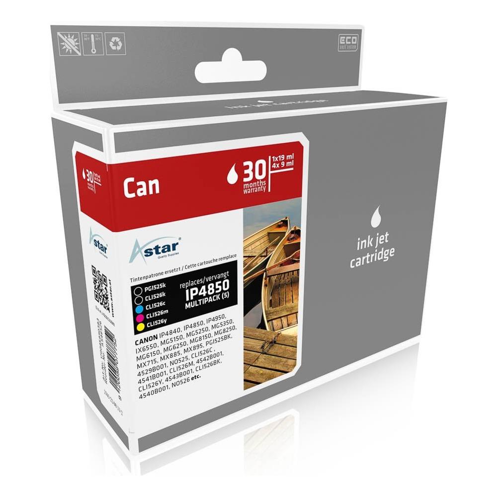 AS46526 9ml 15ml Nero, Ciano, Giallo cartuccia d'inchiostro - Foto 1